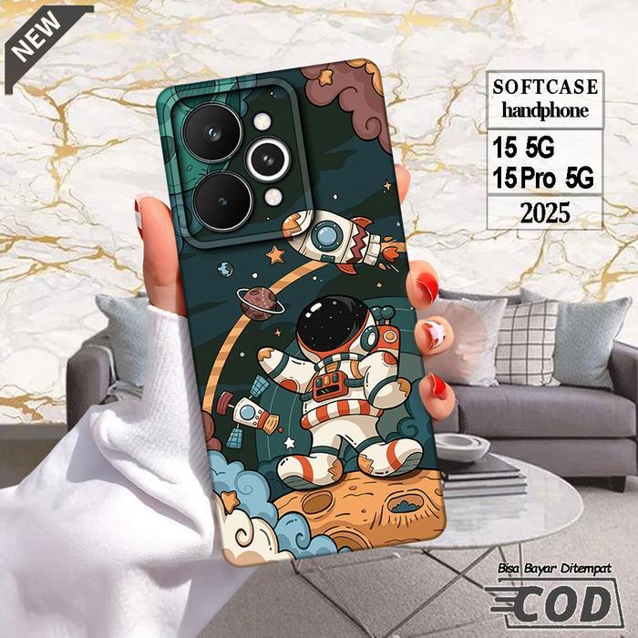 Lyra_Onlineshop25 Case Hp Realm3 15 5G 2025 - Casing Realm3 15 Pro 5G - Softcase Pro Camera Case