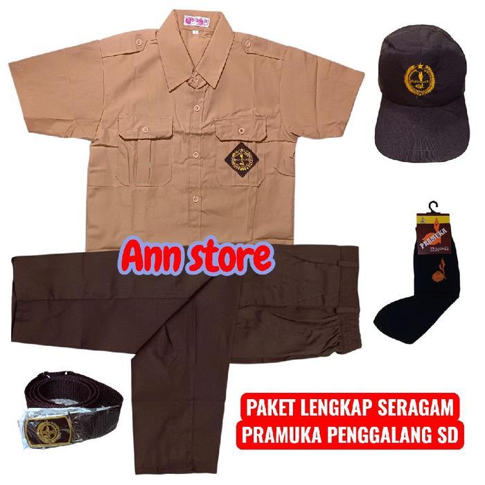 Setelan seragam Pramuka Penggalang sd,Seragam sd laki laki,Seragam pramuka Penggalang laki laki Anak