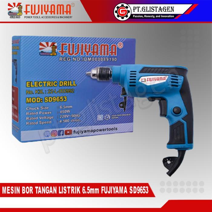 Fujiyama Sd9653 Mesin Bor Tangan Listrik 6.5Mm Fujiyama Sd-9653