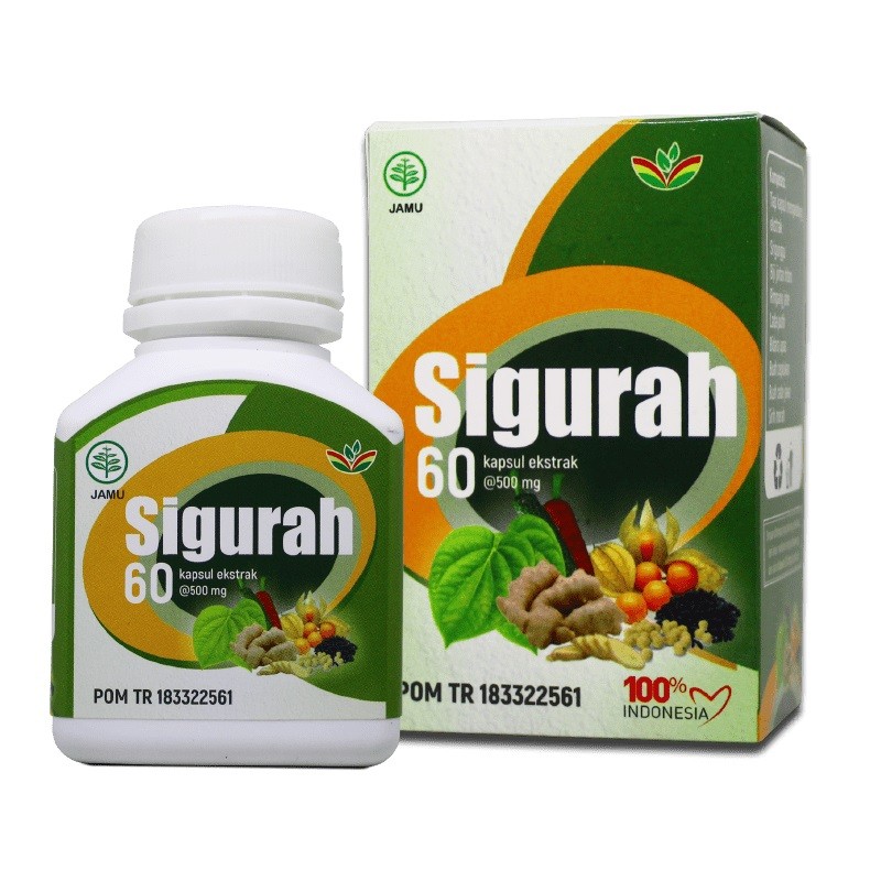 Kapsul Sigurah Isi 60kpsl Obat Batuk Berdahak