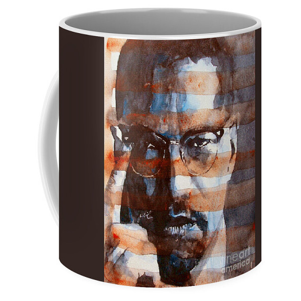 Mug Kopi Malcolm X Malcolm X Coffee Mug