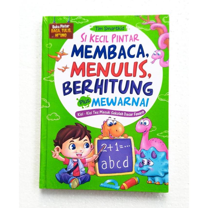 Buku Anak Hard Cover- Pintar Membaca, Menulis, Berhitung, Mewarnai