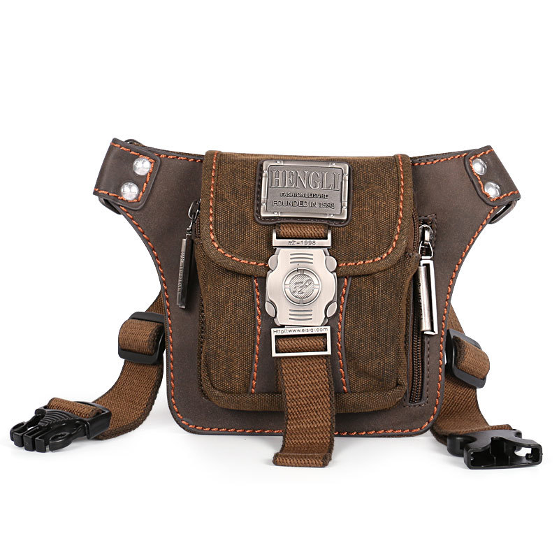 Belt bag Mini Retro Fashion Portable Waist Bag Purse Wearable Vintage Canvas Leisure Tourism Waist