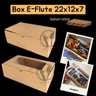 [ ISI 10 PC ] DUS DIE CUT EFLUTE SERBAGUNA 22X12X7 CM WINDOW DAN NON WINDOW KARDUS HAMPERS