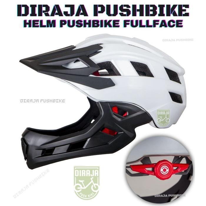 HELM PUSHBIKE FULLFACE GAMILA SEPEDA ANAK BALANCEBIKE RACE