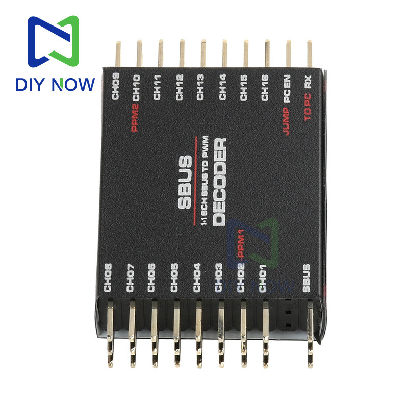 16-Channel Pwm Converter Sbus To Pwm/Ppm Decoder Diy Adapt To A Variety Of Receivers And Flight