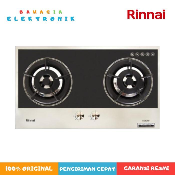 Rinnai RB 2GH-C(MB) kompor tanam 2 tungku