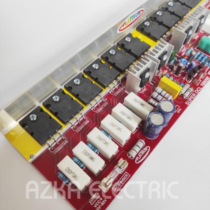 Thebest- Kit Power Amplifier SOCL Super OCL Mono 1000W Plus TR Toshiba