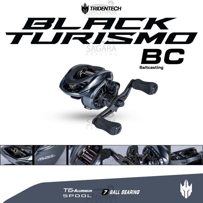 Reel Tridentech Black Turismo BFS Reel BC Tridentech Black Turismo Reel Bait Casting