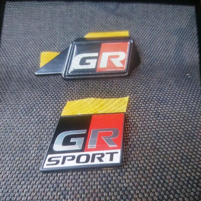 Emblem Gr Grille Fortuner Breket Gr Fortuner Facelift Ori Toyota