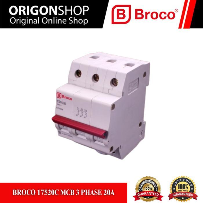 Broco 17520C Mcb 3 Phase 20A