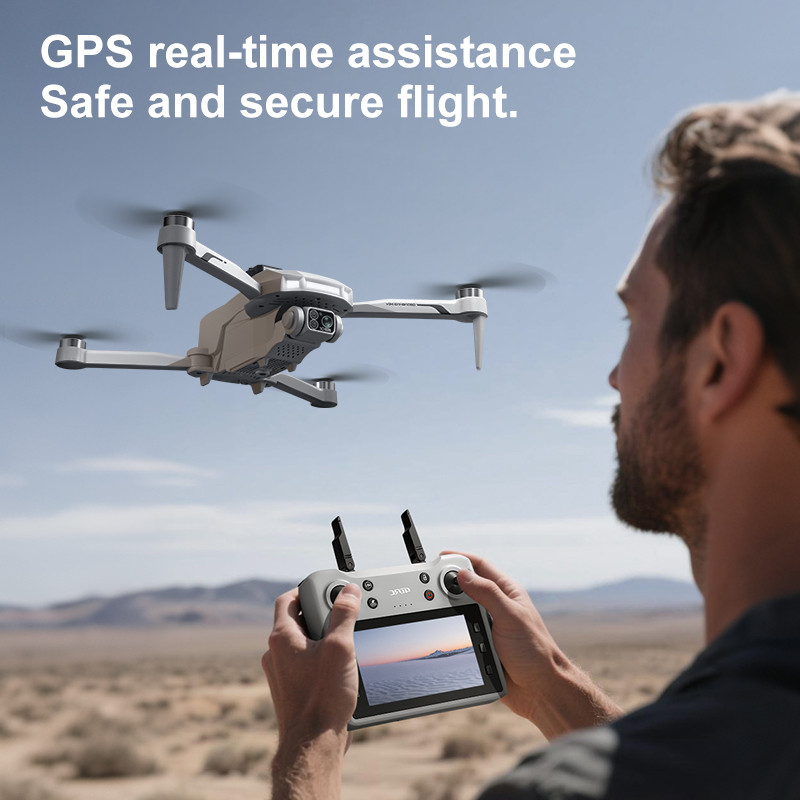 4DRC New V34 Drone 8K Profesional 4K HD Camera Brushless Motor Obstacle Avoidance Foldable