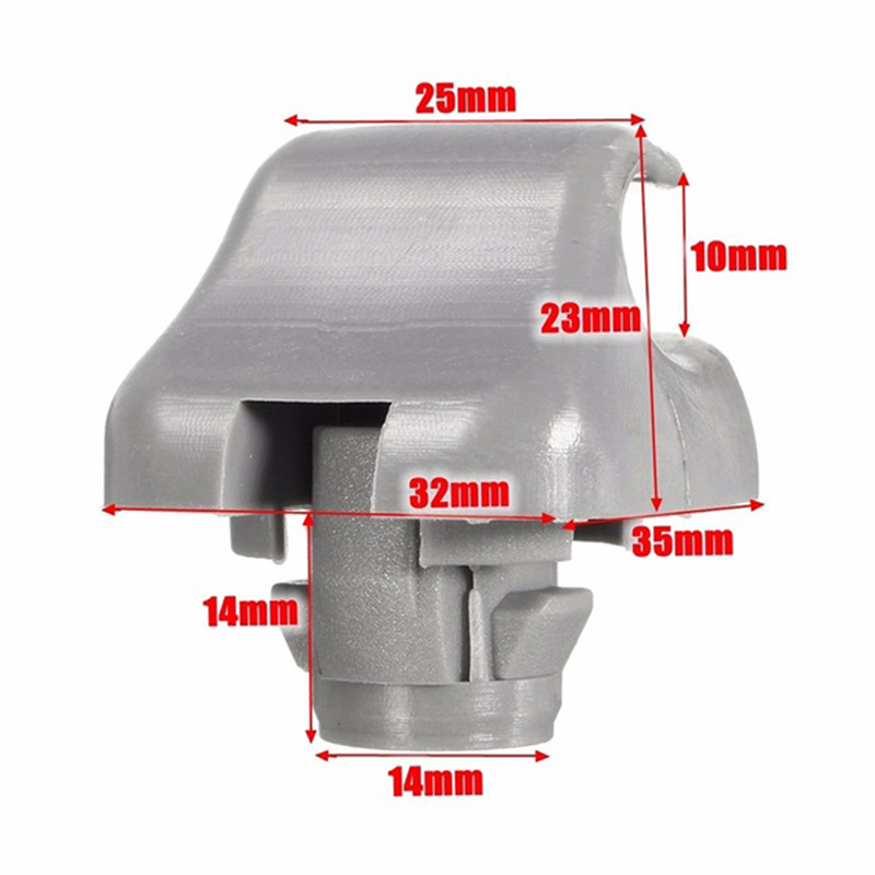 Car Sunvisor Sun Visor Clip For Honda/CR-V/Civic/Accord/Odyssey 1999-2011 88217-S04-003ZA
