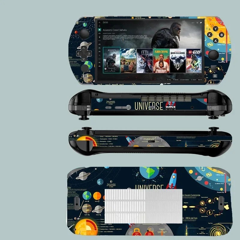 Dazzle Vinyl Special Skin Sticker For 2022 GPD WIN4 WIN 4 WIN2 6-inch Pocket 3 8-inch Gaming