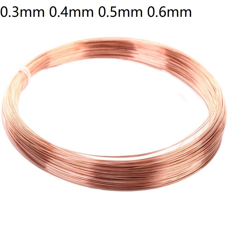 0.3mm 0.4mm 0.5mm 0.6mm QSn6.5-0.1 Phosphor copper wire C5191 spring wire tin phosphor bronze wire