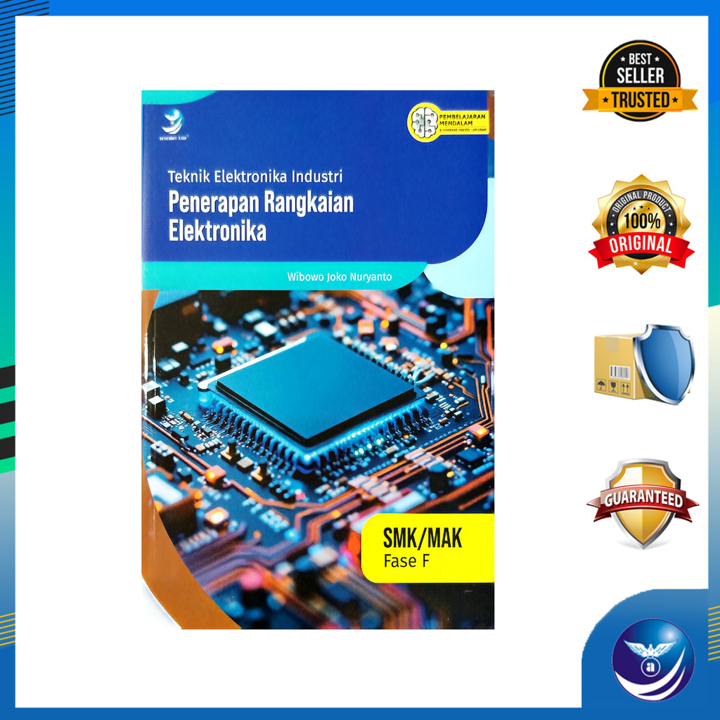 Penerbit Andi - Buku Teknik Elektronika Industri Elemen Penerapan Rangkaian Elektronika Fase F Kurik