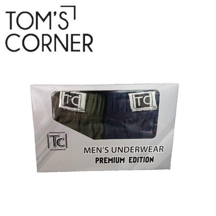 Sale Isi 2 Celana Boxer Pria Celana Dalam Laki Tidur Jumbo Big Size