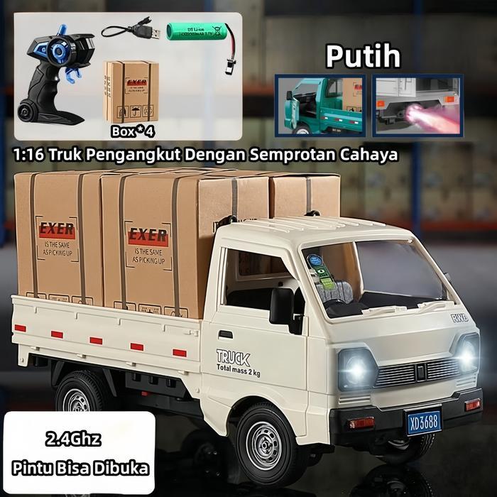 Duffy Toys Spray 2.4Ghz 1:16 Mobil Remote Rc Carry Pickup Suzuki Car Model Moving Pickup Trucks 2Wd