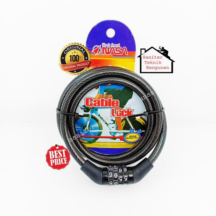 GEMBOK SEPEDA MOTOR RODA HELM-KUNCI GEMBOK-GEMBOK PIN ACAK NASA