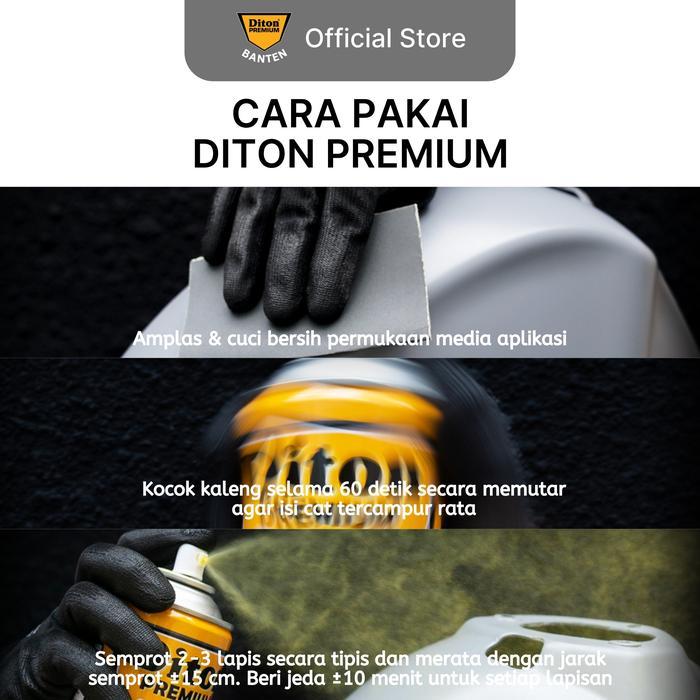 Diton Banten - Cat Semprot Diton Premium Primer Coat Epoxy (Pp 9100 Pp Plastic Primer Transparant)