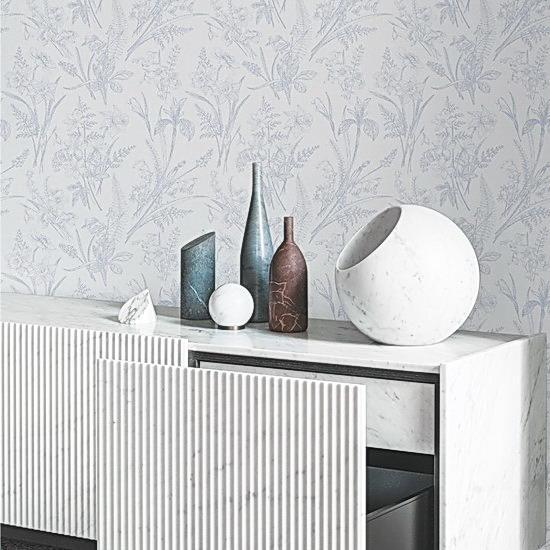 Wallpaper Dinding Korea Vinyl Roll Besar Essence K0013-4 S/D K0006-2