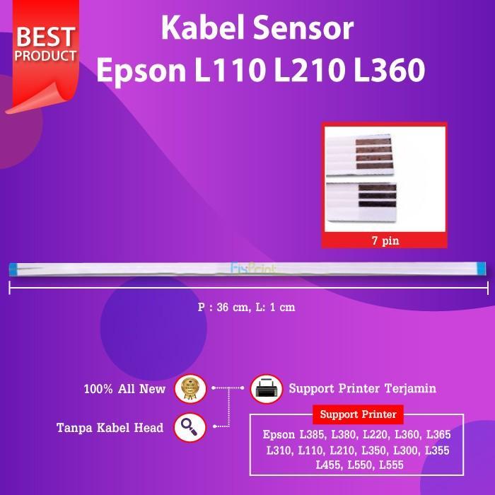 Terbaru Best Quality 100% Original Kabel Sensor Head Printer L210 L110 L300 L310 L350 L355 L360 L365