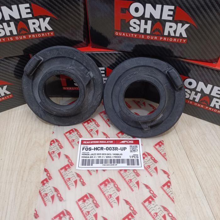 F-One Shark Fos Karet Tatakan Per / Karet Bantalan Per Belakang Atas Honda Jazz / Brv Br-V / Hrv