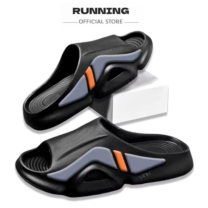 Eiger - Running Sandal Karet Pria Dewasa Kekinian Keren Outdoor Murah Eva Sendal Slop Pria Empuk