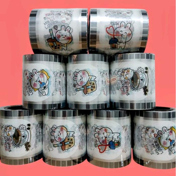 800 Cup Plastik Lid Cup Sealer Cony Line Friends;Seal Cup Kartun.