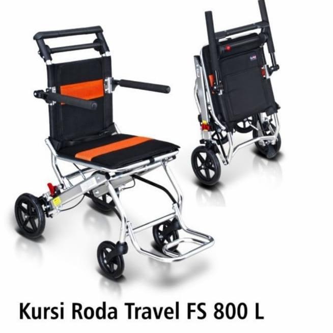 New Kursi Roda Travelling Ringan FS 800 L Onemed