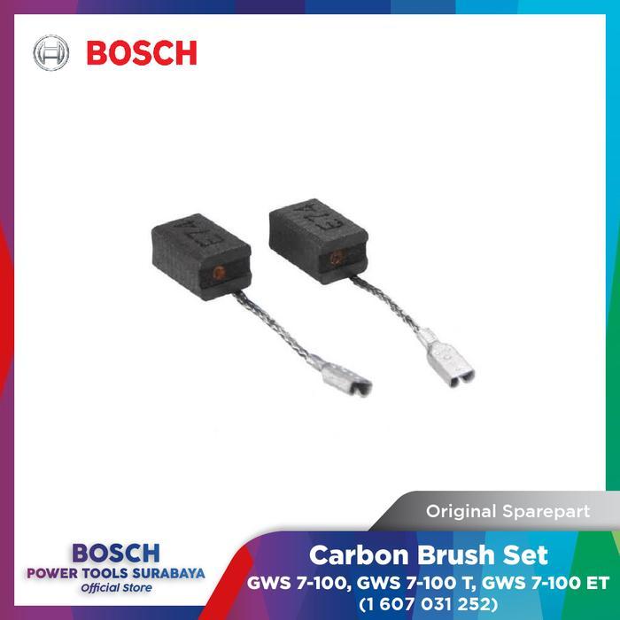 Original Sparepart Bosch Carbon Brush GWS 7-100, 7-100 T, 7-100 ET