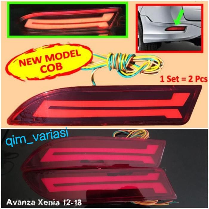 LAMPU LED REFLEKTOR AVANZA XENIA 2012 2013 2014 2015 2016 2017 2018 DISKON