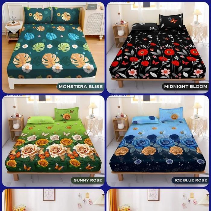 "New" Kain sprei / sarung kasur meteran grosir