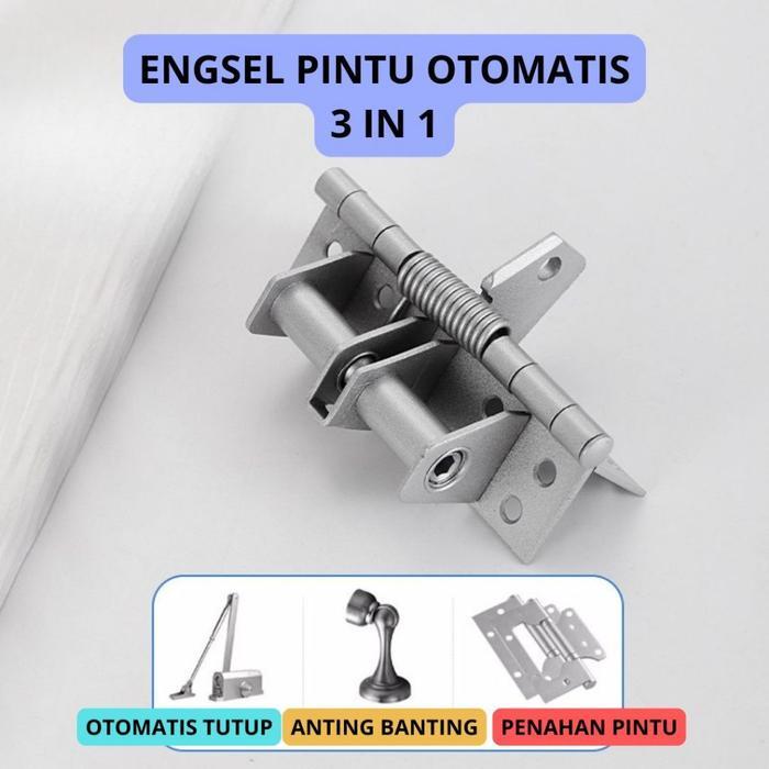 "New" Engsel Penutup Pintu Otomatis / Engsel Pintu Otomatis / Engsel Penutup Pintu Otomatis Metal