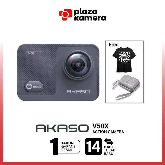 Akaso V50 X 4K 30 FPS Action Camera Kamera Aksi Kecil