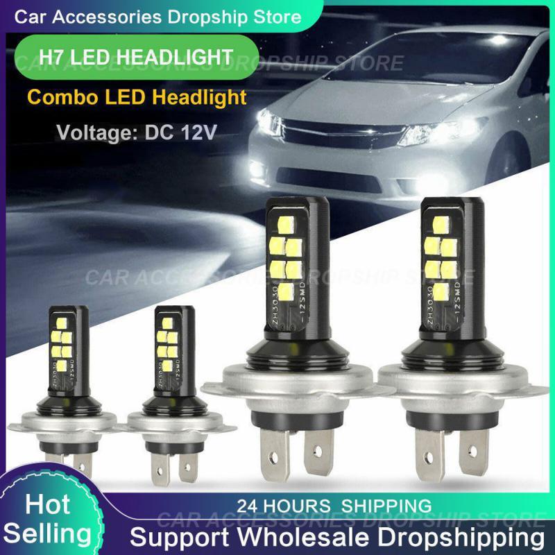 Led Headlight Durable Universal 60w 52000lm 6000k 0w 52000lm 6000k Car Accessories Headlight Superbr