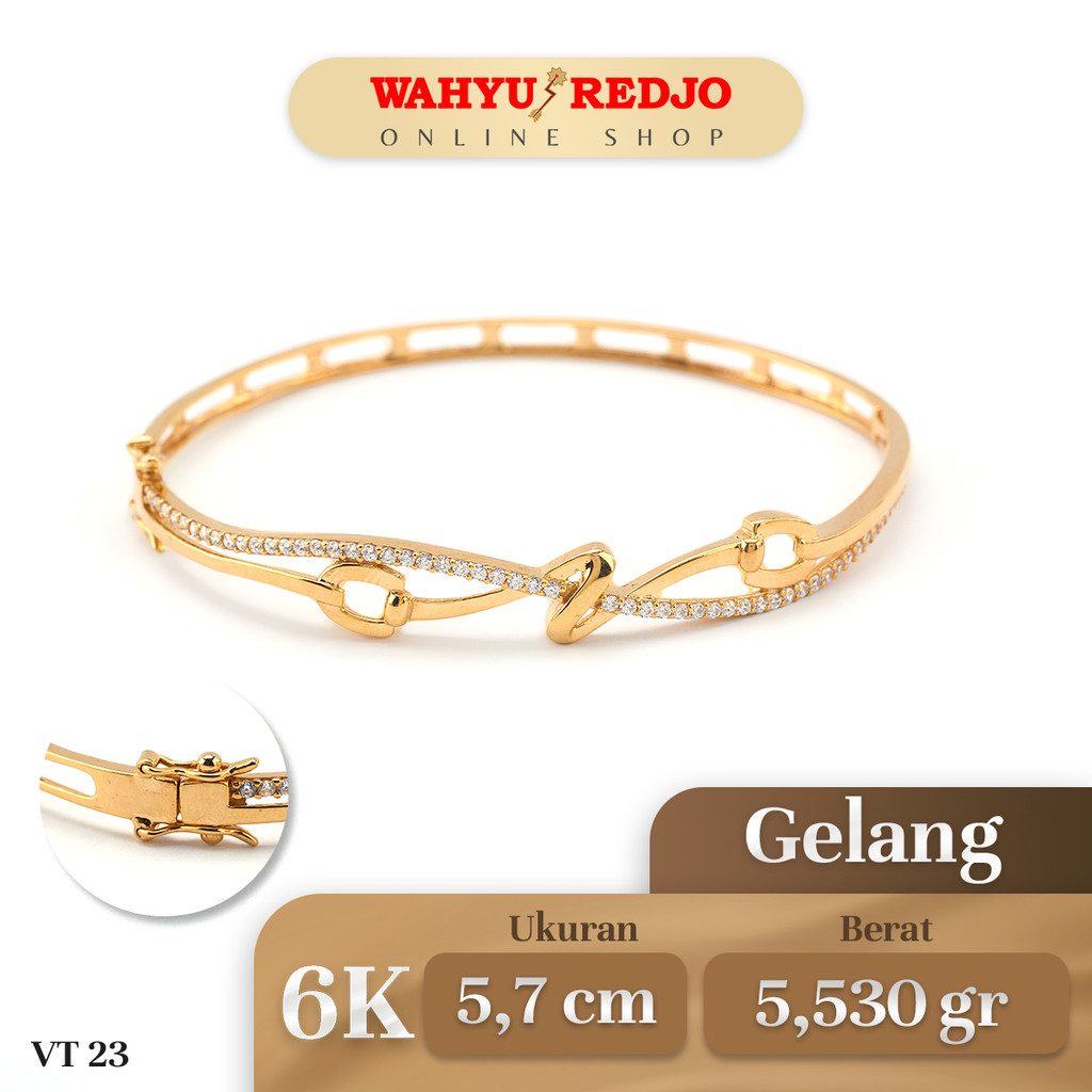 Gelang Emas Kadar 6K Wahyu Redjo GL-6K 30183355