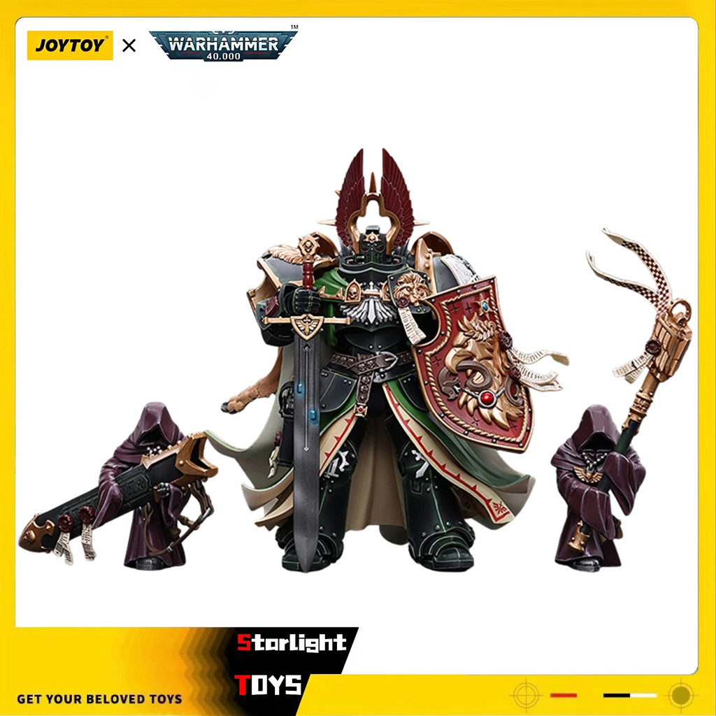 JOYTOY Warhammer 40K Dark Angels Primarch Lion El Jonson 1/18 Action Figure Toy Collection Model