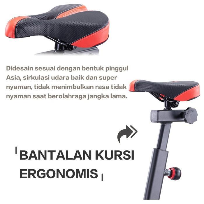 Spinning Bike / Alat Fitness Spinning Bike Spin Bike Sport Sepeda Statis Sepeda Kardio Sepeda Statis