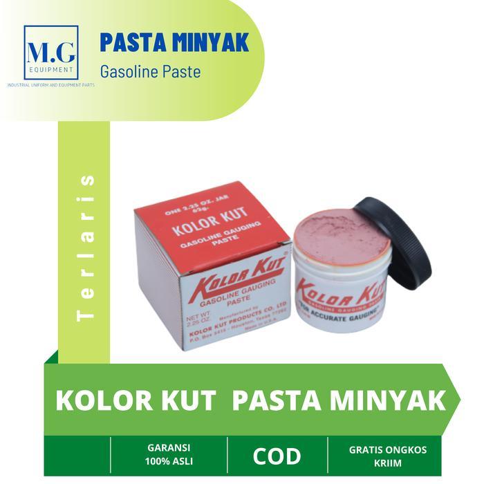 Pasta minyak, Pasta air kolor kut peralatan spbu