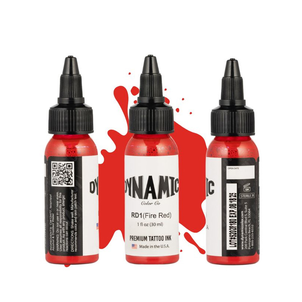 12 Bottles (1 oz Each) Color Tattoo Ink Set Body Art Tattoo Ink 30ML Original Professional Tattoo