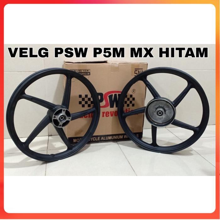 Velg Bintang Racing Psw Palang 5 Miring Motor Bebek Papa Racing