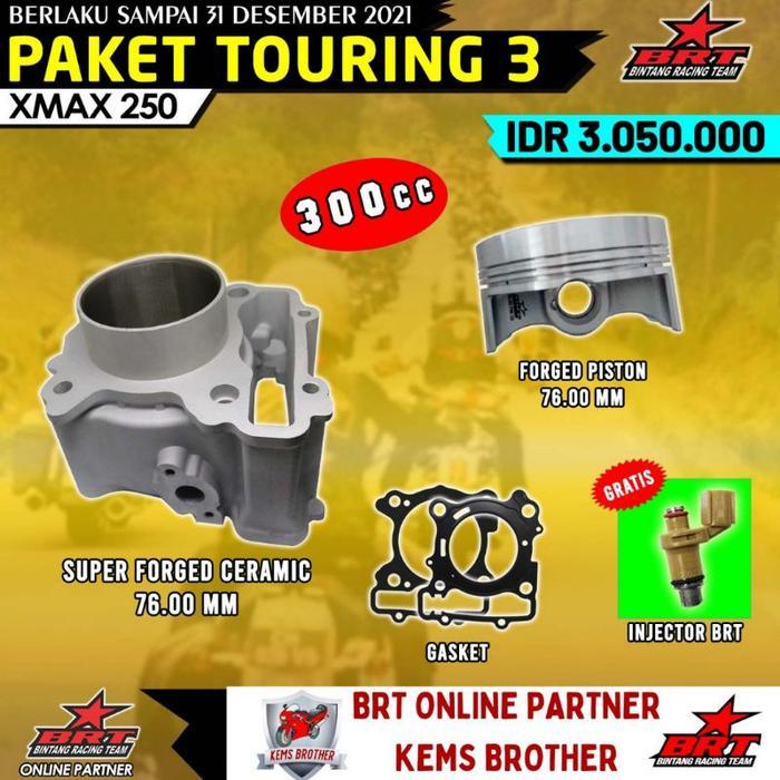 BLOK XMAX BRT GEN 2 BOREUP 300CC