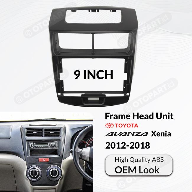 Frame Head Unit New Avanza-Veloz / Xenia 2012-2018 9 Inch