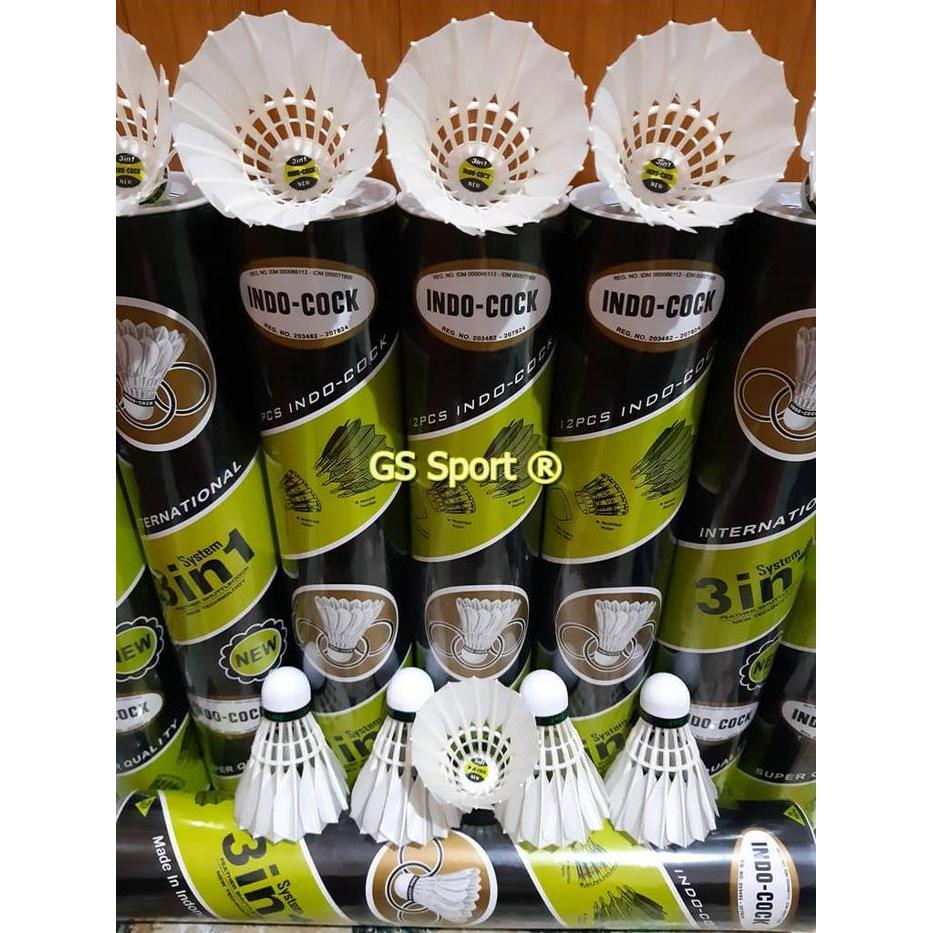 SHUTTLECOCK INDOCOCK GREEN 3IN1