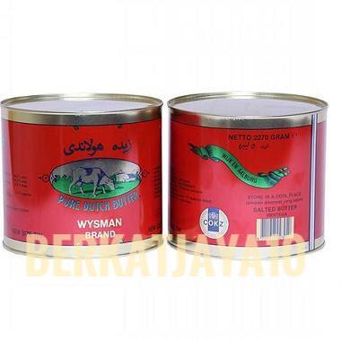 Mentega Wisman 2272 gram Halal Butter Wysman / Wijsman MURAH