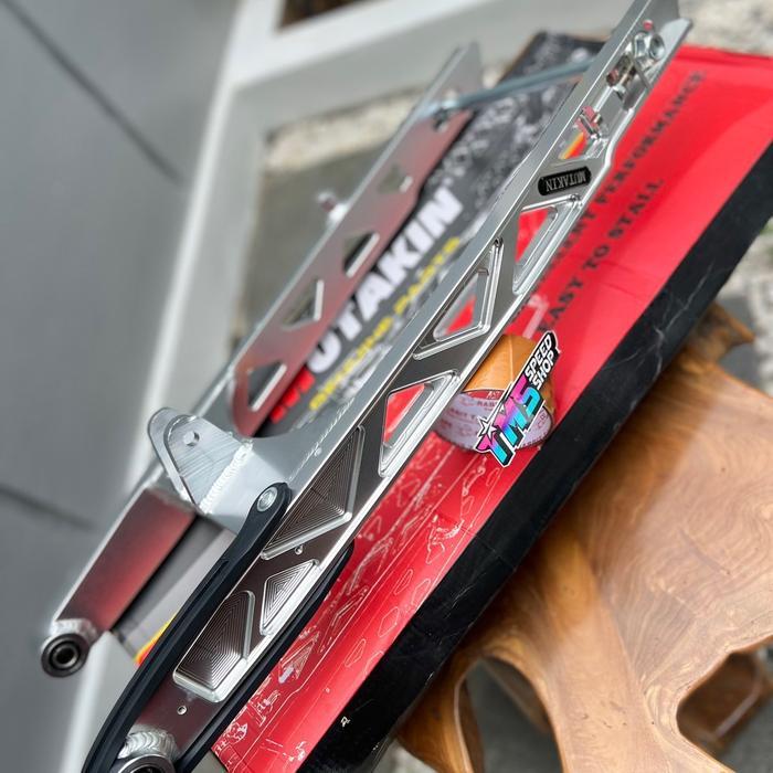 Swing Arm Mutakin Mx King, Mx Old ,New Y15Zr Y16 Long Arm Coak 65Cm