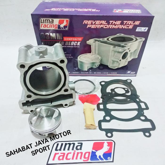 Blok Seher Uma Racing 63Mm Jupiter Mx R15 Old Vixion Mx King Xabre