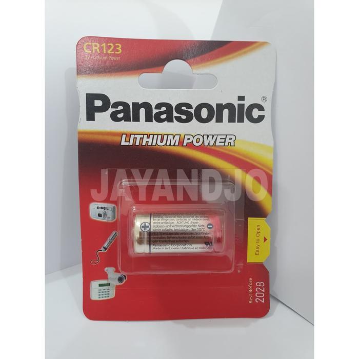 TERLARIS Panasonic CR123A Lithium 3V SALE