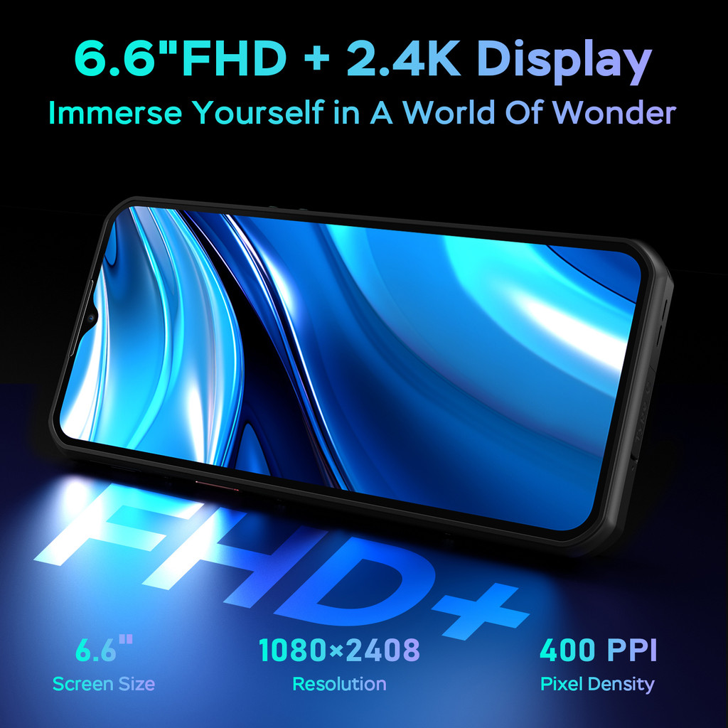 OUKITEL WP39 Outdoor Handy 5G - 24GB RAM + 256GB ROM Outdoor Smartphone Ohne Vertrag 11000mAh,